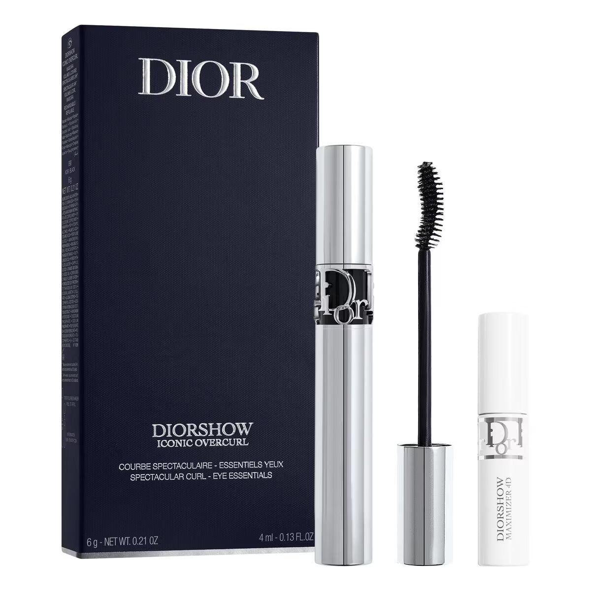 Kit de máscaras dior show iconic overcurl mascara set